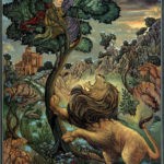 Laurel Long | Иллюстрации, арт, сказки Laurel Long «The Lady and the Lion» 2