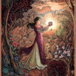 Laurel Long | Иллюстрации, арт, сказки Laurel Long «The Lady and the Lion» 6